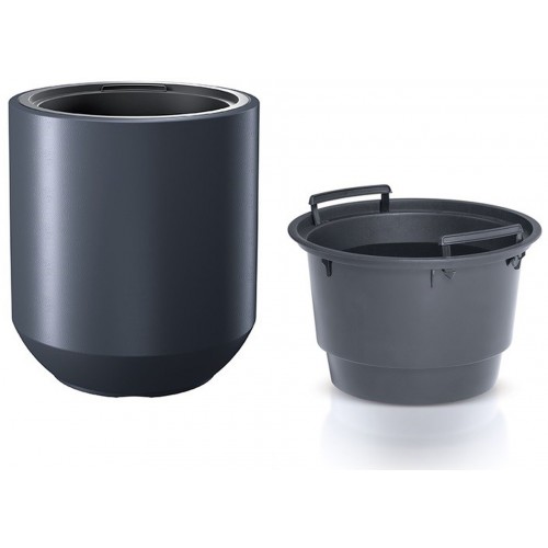 Prosperplast HEOS Blumentopf 39cm, anthrazit DPHEW400-S433 Prosperplast HEOS Blumentopf 39cm, anthrazit DPHEW400-S433