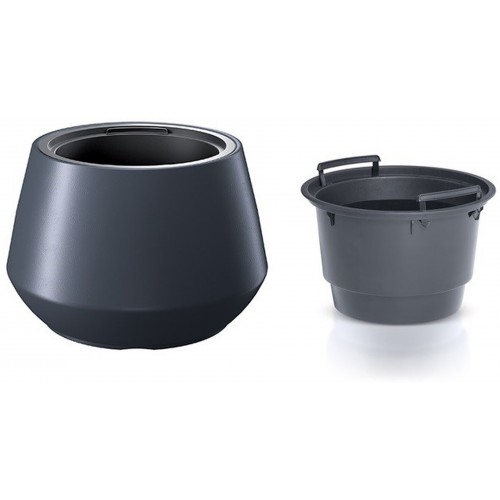 Prosperplast HEOS Blumentopf 43,6cm, anthrazit DMHET440-S433 Prosperplast HEOS Blumentopf 43,6cm, anthrazit DMHET440-S433