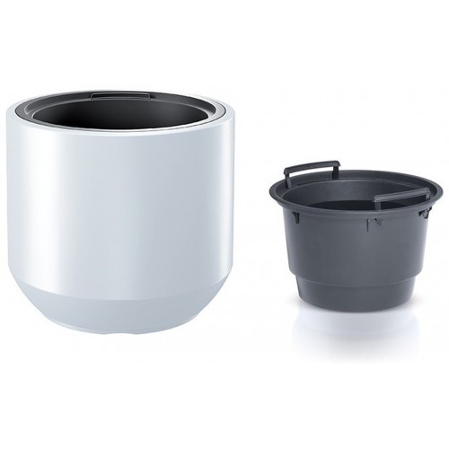 Prosperplast HEOS Blumentopf 39cm, weiß DBHEW400-S449 Prosperplast HEOS Blumentopf 39cm, weiß DBHEW400-S449