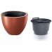 Prosperplast HEOS Blumentopf 29,8cm, das Kupfer DBHEM300-7598U