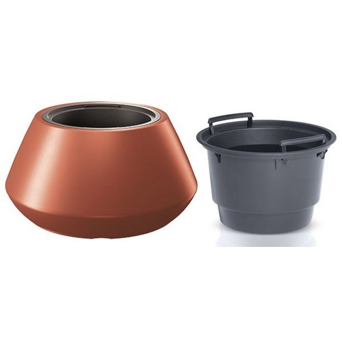 Prosperplast HEOS Blumentopf 58,2cm, das Kupfer DMHET600-7598U Prosperplast HEOS Blumentopf 58,2cm, das Kupfer DMHET600-7598U