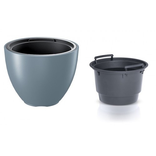 Prosperplast HEOS Blumentopf 29,8cm, grau DBHEM300-443U Prosperplast HEOS Blumentopf 29,8cm, grau DBHEM300-443U