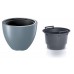 Prosperplast HEOS Blumentopf 29,8cm, grau DBHEM300-443U