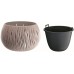 Prosperplast SANDY Bowl Blumentopf 48cm, 21l, mocca DSK480
