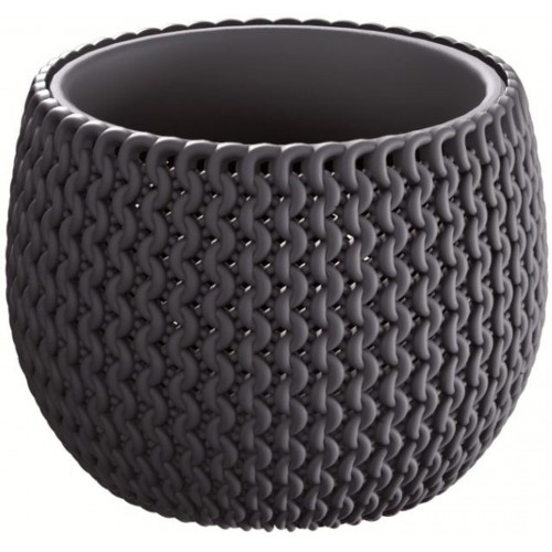 Prosperplast SPLOFY Bowl Blumentopf 14,4cm, 0,75l, anthrazit DKSP150 Prosperplast SPLOFY Bowl Blumentopf 14,4cm, 0,75l, anthrazit DKSP150