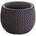 Prosperplast SPLOFY Bowl Blumentopf 14,4cm, 0,75l, anthrazit DKSP150