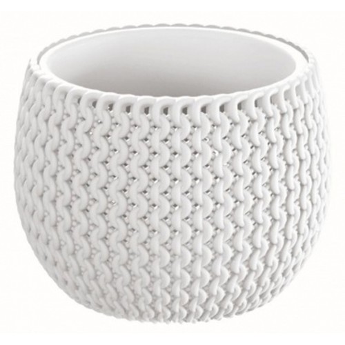 Prosperplast SPLOFY Bowl Blumentopf 18cm, 1,4l, weiß DKSP180-S499
