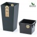 Prosperplast URBI SQUARE ECO Blumentopf 40cm, anthrazit DURS400W-S433