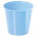 PROSPERPLAST IML Blumentopf ohne Druck 13 cm, hellblau DR130