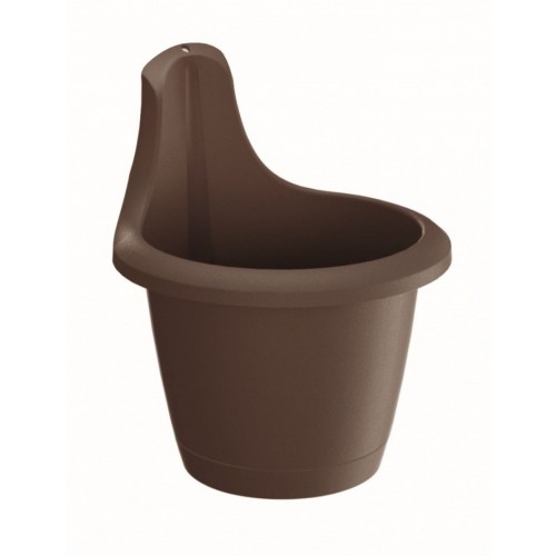 Prosperplast RESPANA HOOK Hängeblumentopf 20 cm, braun DREZ200-R222 Prosperplast RESPANA HOOK Hängeblumentopf 20 cm, braun DREZ200-R222