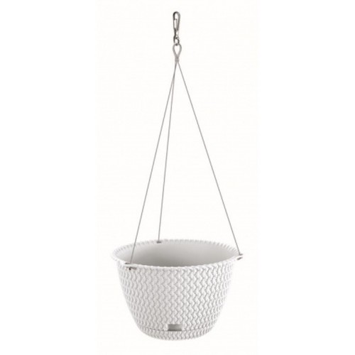 Prosperplast SPLOFY ROUND WS Hängeblumentopf 23 cm, weiß DSPW230S-S449 Prosperplast SPLOFY ROUND WS Hängeblumentopf 23 cm, weiß DSPW230S-S449