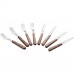 LAMART Steak Besteck 8er Set Walnuss LT2062
