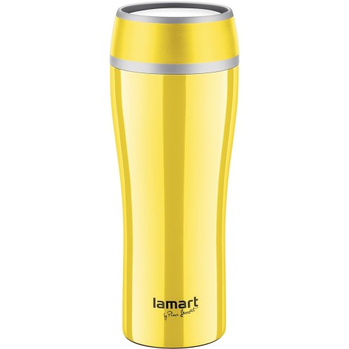 LAMART LT4027 Thermobecher 0,4 L gelb FLAC 42001289