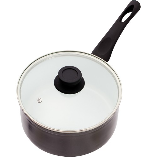 LAMART Keramiktopf K2010BW 200 mm, schwarz 4002653