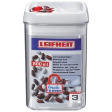 LEIFHEIT Fresh & Easy Vorratsbehälter 0,8 L eckig 31208