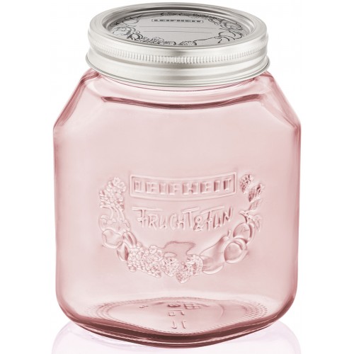 LEIFHEIT 3 Einmachgläser 1 L tender rose 36329