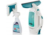 LEIFHEIT Dry&Clean Set Fenstersauger mit Spray Cleaner 500 ml 51021