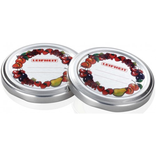 LEIFHEIT Deckel für Marmeladengläser (10 Stück) 36402