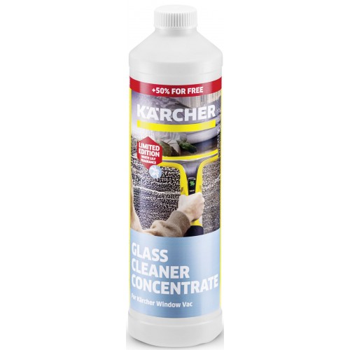 KÄRCHER Glasreiniger-Konzentrat mit weißem Lilienduft RM 500, 750ml 6.296-170.0