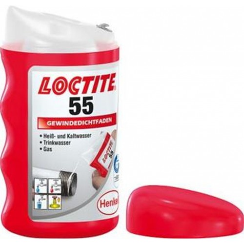 LOCTITE Gewindedichtfaden 55, Zulassung , Spender 160 m