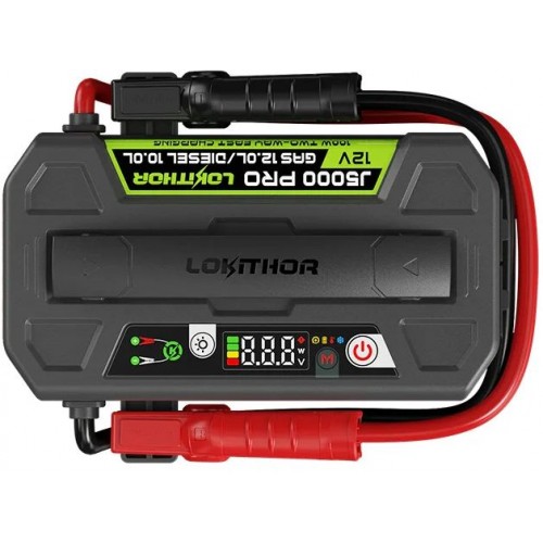 LOKITHOR Jumpstarter (12V/5000A/99.8Wh) J5000 PRO LOKITHOR Jumpstarter (12V/5000A/99.8Wh) J5000 PRO