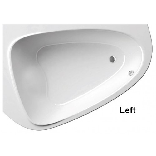 RAVAK Badewanne LoveStory II PU Plus L 196x139 schneeweiß C771000000