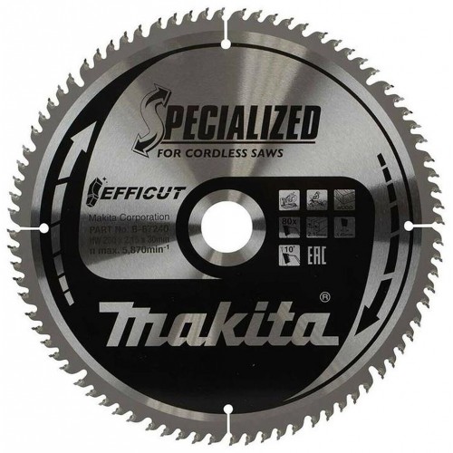 Makita B-67240 TCT Efficut Sägeblatt 260mmx30mm 80Z