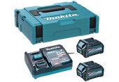 Makita 191J81-6 Set Li-ion XGT 40V 2xBL4025 Akku + DC40RA Ladegerät + Makpac Gr. 1