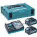 Makita 191J97-1 Set Li-ion XGT 40V 2xBL4040 Akku + DC40RA Ladegerät + Makpac Gr.1