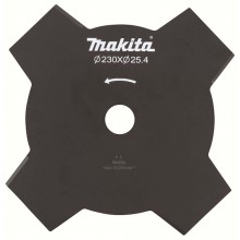 Makita 195150-5 Grasschneideblatt, 4 Flügel 230 x 25,4x 1,8mm