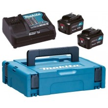 Makita 197641-2 Set Li-ion CXT 12V 2xBL1041B Akku + DC10SB Ladegerät +Makpac Gr. 1