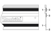 Makita 413101-9 Slider (rutsch) Gummi für Schiene 1400mm
