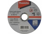 Makita A-85313 Trennscheibe 125x2,5x22mm Stahl (1 Stück)