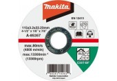 Makita A-85363 Trennscheibe 125x3x22mm Stein (1 Stück)