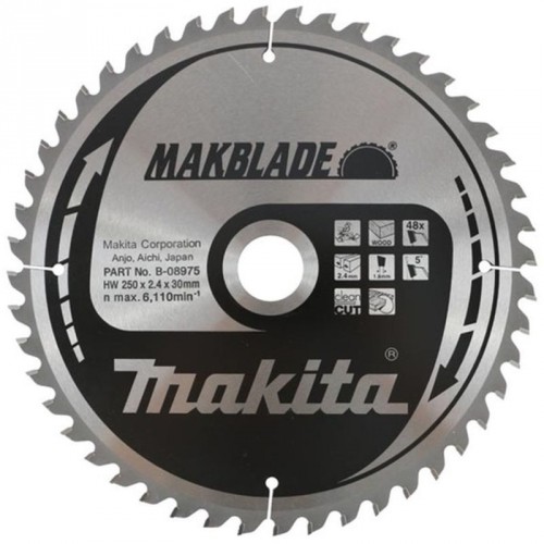 Makita B-08975 Kreissägeblatt 250x30mm 48Z Makita B-08975 Kreissägeblatt 250x30mm 48Z