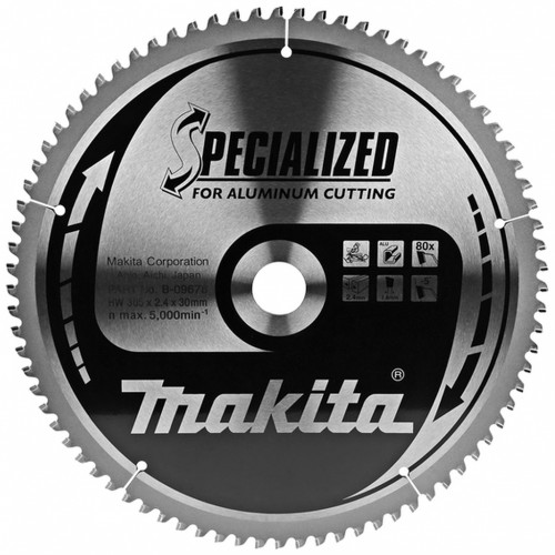 Makita B-09678 Sägeblätter 305x30mm 80 Z