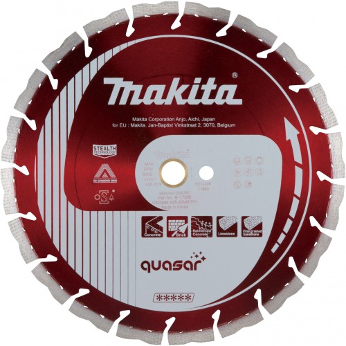 Makita B-17588 Diamantscheibe Quasar 300x25,4mm