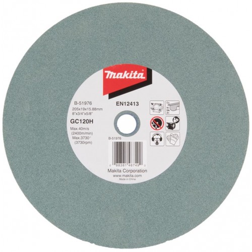 Makita B-51976 Schleifstein GC120H 205x19x15.88mm