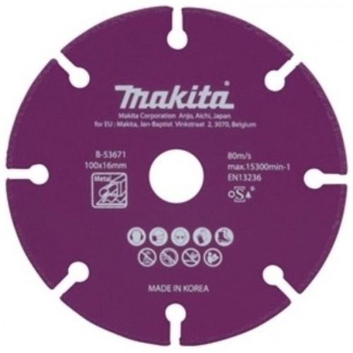 Makita B-53702 Diamond Wheel 180x1.6x22,23mm – Mehrfarbig