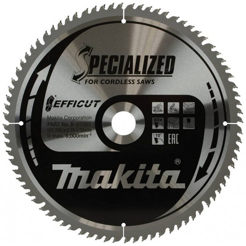 Makita B-67315 305x30mm 80 Zähne Efficut Sägeblatt= old B-67262