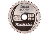 Makita B-69266 TCT Efficut Sägeblatt, das Metall 136mm 30T