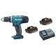 Makita DDF453SYX4 Akku-Bohrschrauber 2x Li-ion 18V/1,5 Ah