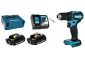 Makita DDF483RAJ Akku-Bohrschrauber Li-ion (2x2,0Ah/18V) Makpac Gr. 2