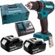 Makita DDF485RTJ Akku-Bohrschrauber Li-ion LXT (2x5,0Ah/18V) Makpac