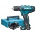 Makita Akku-Bohrschrauber 10,8V, 2 x 2,0 Ah Akkus, DF331DSAJ