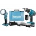 MAKITA Akku-Bohrschrauber Set Li-ion 18V / 1,3Ah G , DF457DWLX1