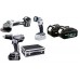 Makita DLX3010WX Akku Set DDF456Z + DGA452Z + BML802 + 2xBL1830