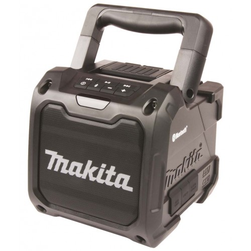 Makita DMR200B Black Edition Aku Lautsprecher mit Bluetooth, Li-ion 10,8V-18V