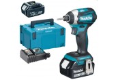 Makita DTD154RTJ Akku-Schlagschrauber 1/4" LI-ion (2x18V/5,0Ah) Makpac