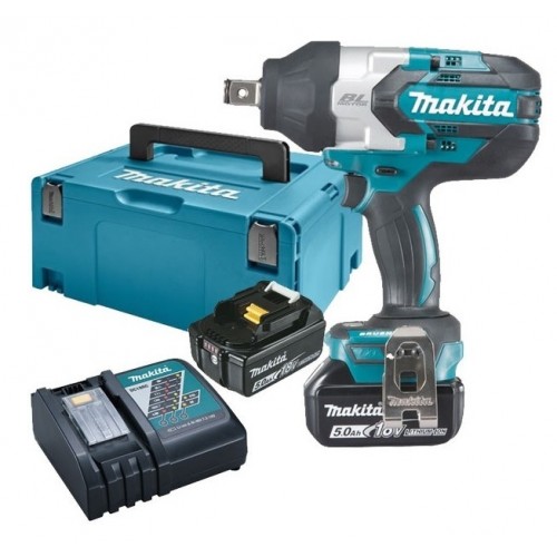 Makita DTW1001RTJ Akku-Schlagschrauber 3/4", 2x Li -ion 18V/5,0Ah, Makpac